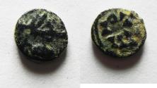 Ancient Coins - VANDALS? UNDER JUSTINIAN I AE NUMMUS