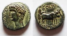 Ancient Coins - PHOENICIA, Berytus. Claudius. AD 41-54. Æ 23