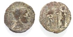 Ancient Coins - Samaria. Neapolis under Trebonianus Gallus (AD 251-253). AE 23mm, 12.64g.
