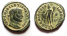 Ancient Coins - DIOCLETIAN AE FOLLIS. ANTIOCH