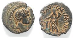 Ancient Coins - JUDAEA. SAMARIA. CAESAREA MARITITMA. TRAJAN AE 26
