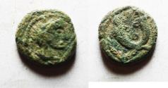 Ancient Coins - NABATAEA. Aretas IV. 9 BC- AD 40. AE 14