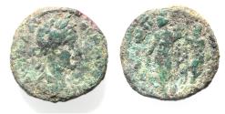 Ancient Coins - AS FOUND: DECAPOLIS. GERASA. COMMODUS. AE 21