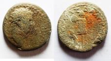 Ancient Coins - JUDAEA, Judaea Capta. Caesaraea Maritima. Titus. AD 79-81. Æ 24