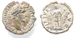 Ancient Coins - AS FOUND. ANTONINIUS PIUS AR DENARIUS