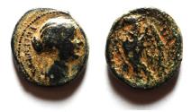 Ancient Coins - EGYPT. Berenike II. Wife of Ptolemy III Euergetes. Circa 244/3-221 BC , AE 17