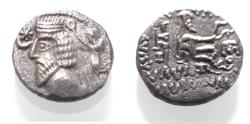 Ancient Coins - KINGS OF PARTHIA. Parthian Kingdom. SILVER DRACHM .