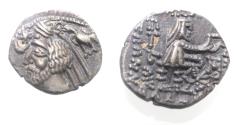 Ancient Coins - KINGS OF PARTHIA. Parthian Kingdom. SILVER DRACHM .