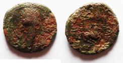 Ancient Coins - KINGS of PARTHIA. Mithradates II. 121-91 BC. Æ Dichalkon. Pegasos