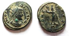 Ancient Coins - Original desert patina. Claudius II Gothicus Billon Antoninianus