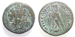 Ancient Coins - PTOLEMAIC KINGS of EGYPT. Ptolemy IV Philopator (222-205/4 BC). AE 30