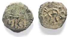 Ancient Coins - Judaea. Herod the Great 37 - 4 BC. AE Double PRUTAH.