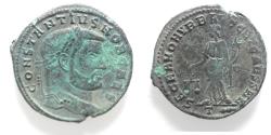 Ancient Coins - Constantius AE large follis.