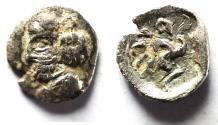 Ancient Coins - Kings of Persis. 2nd century BC. AR Obol