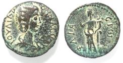 Ancient Coins - Phliasia. Phlious under Julia Domna (AD 193-211). AE diassarion (24mm, 5.75g).