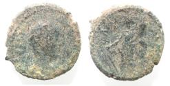 Ancient Coins - JUDAEA. SAMARIA. NEAPOLIS. ELAGABALUS. AE 20. AS FOUND