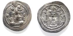Ancient Coins - Sasanian Empire. Peroz (AD 459-484) AR Drachm
