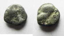 Ancient Coins - ARABIA, Southern. Saba'. Late 4th–mid 2nd centuries BC. AR tmrt – Quarter Unit