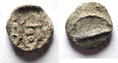 Ancient Coins - AS FOUND: PHOENICIA: Sidon. c. 346-343 BC. AR Obol or 1/16th Shekel