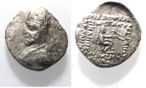 Ancient Coins - KINGS OF PARTHIA. Parthian Kingdom. SILVER DRACHM .