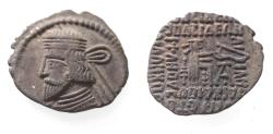 Ancient Coins - KINGS OF PARTHIA. Parthian Kingdom. SILVER DRACHM .