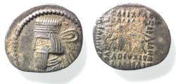 Ancient Coins - Kings of Parthia.  AR Drachm