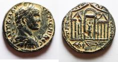 Ancient Coins - ROMAN PROVINCIAL. Phoenicia. Tripolis under Elagabalus (AD 218-222). AE 24mm, 10.20g. Struck in SE 531(AD 219/20).
