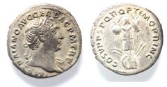 Ancient Coins - ROMAN IMPERIAL. TRAJAN SILVER DENARIUS