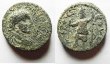 Ancient Coins - 	Arabia. Esbus under Elagabalus (AD 218-222). AE 20