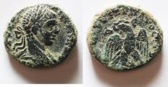 Ancient Coins - Elagabalus (218-222). Seleucis and Pieria, Antioch. Billon Tetradrachm