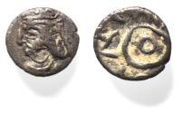 Ancient Coins - Kings of Persis. 2nd century BC. AR Obol