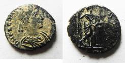 Ancient Coins - RARE CONSTANS AE 4 