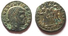 Ancient Coins - MAXENTIUS AE follis. Ostia mint.