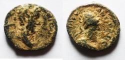 Ancient Coins - Mesopotamia. Edessa. Septimius Severus. Abgar VIII AE 14
