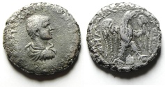 Ancient Coins - MESOPOTAMIA , DIADUMENIAN SILVER TETRADRACHM OF EDESSA