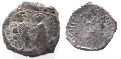 Ancient Coins - Byzantine Empire; Heraclius, with Heraclius Constantine. 610-641. AR Hexagram