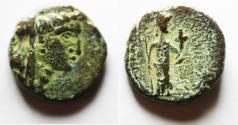 Ancient Coins - PHOENICIA, Dora. Pseudo-autonomous issue. temp. Nero, AD 54-68. Æ 16