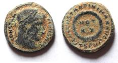 Ancient Coins - ORIGINAL DESERT PATINA: CONSTANTINE I AE FOLLIS.