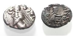 Ancient Coins - KINGS OF PARTHIA. Parthian Kingdom. SILVER DRACHM .
