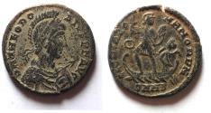 Ancient Coins - Theodosius I AD 379-395, AE CENT.  AD 378-383