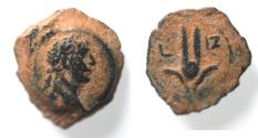 Ancient Coins - EGYPT. ALEXANDRIA. TRAJAN AE DICHALCON