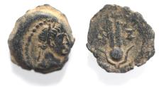 Ancient Coins - EGYPT. Alexandria. Trajan, 98-117. Dichalkon