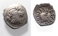 Ancient Coins - ARABIA, Southern. Himyar.. Circa AD 2nd Century. AR Drachm