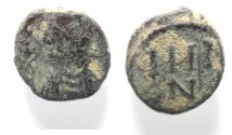 Ancient Coins - Vandals. Municipal coinage of Carthage (c. 480-533). AE 4 nummi