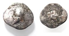 Ancient Coins - KINGS OF PARTHIA. Parthian Kingdom. SILVER DRACHM .
