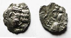 Ancient Coins - Kings of Persis. 2nd century BC. AR Obol