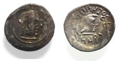 Ancient Coins - ARABIA, Southern. Himyar.. Circa AD 2nd Century. AR Drachm