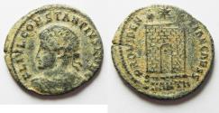Ancient Coins - CONSTANTIUS II AE 3 . AS FOUND