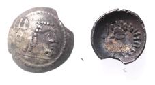 Ancient Coins - ARABIA, Southern. Himyar.. Circa AD 2nd Century. AR Drachm
