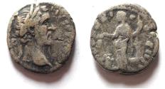 Ancient Coins - ROMAN IMPERIAL. ANTONINUS PIUS SILVER DENARIUS